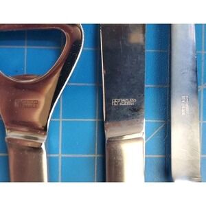 1950s MCM Arthur Salm "Delmonico" Stainless Steel Bar Set - Made in Austria